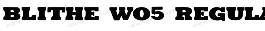 Blithe Wo5 Regular字体转换